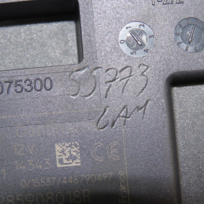 Kit serrures + antivol occasion RENAULT CAPTUR Phase 1 02-2013->... 1.2i 118 16V 3