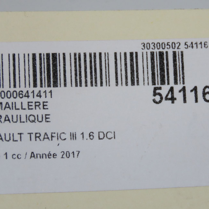 Cremaillere hydraulique occasion RENAULT TRAFIC III Phase 1 06-2014->... 1.6 DCI 120ch 490015361R 6