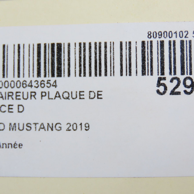 Eclaireur plaque de police d occasion FORD MUSTANG VII phase 1 06-2015->... 5333251 5