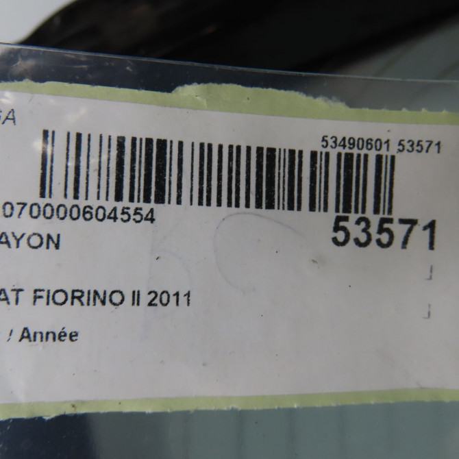 Hayon occasion FIAT FIORINO III Phase 1 01-2008->... 1.3 MULTIJET 16v 95ch 1397345080 7