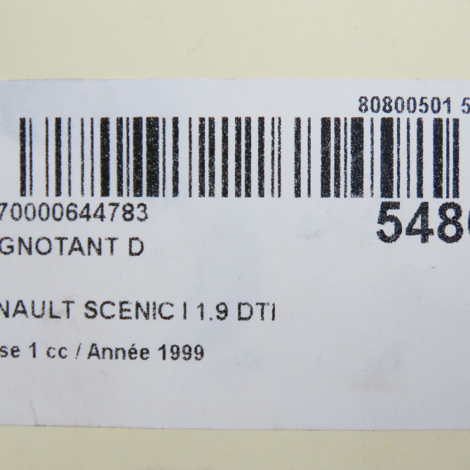 Clignotant droit occasion RENAULT SCENIC I Phase 1 09-1996->08-1999 1.9 DTI 100ch 7701040713 6