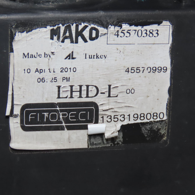 Phare gauche occasion CITROEN NEMO Phase 1 09-2008->... 1.4 HDi 1634151680 4