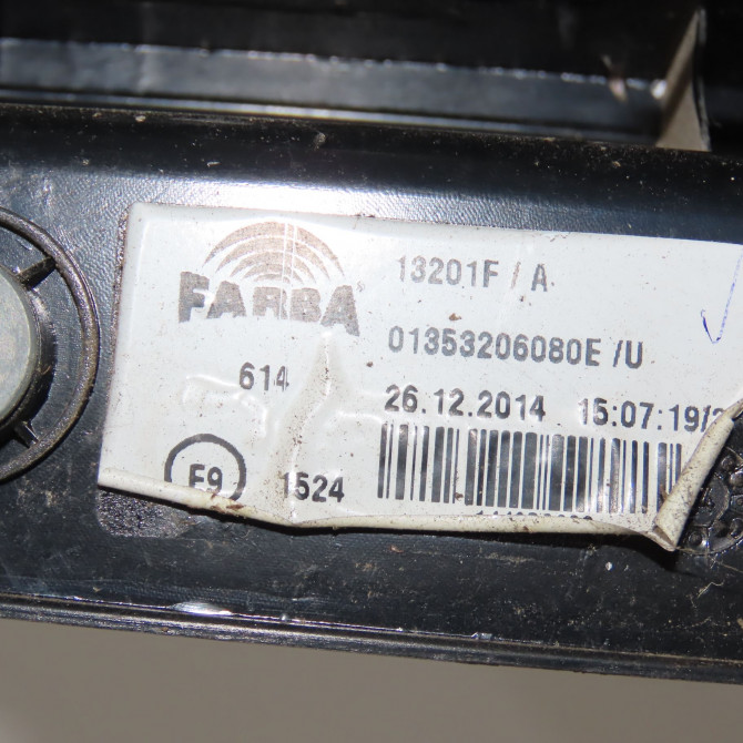 Feu arrière gauche occasion CITROEN NEMO Phase 1 09-2008->... 1.4 HDi 1624216880 4