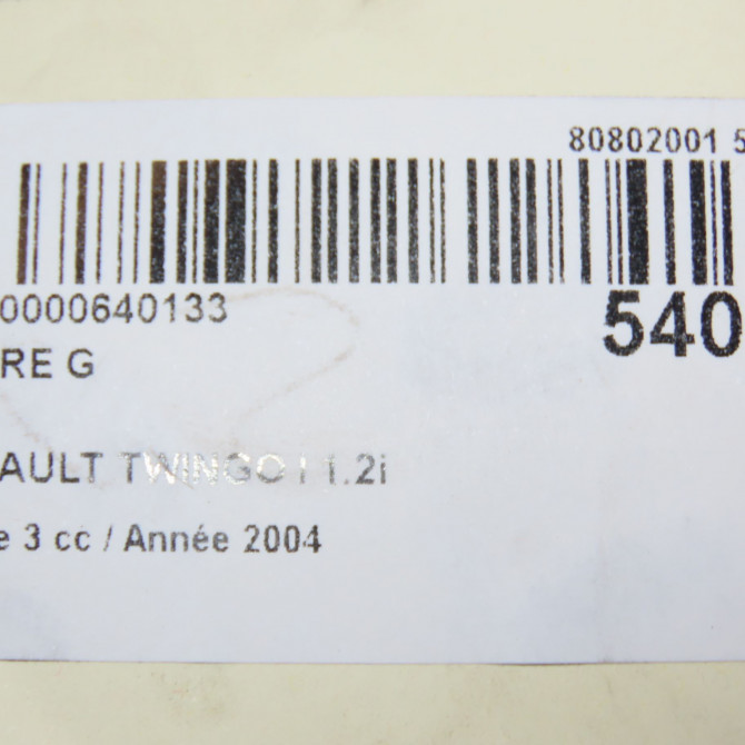 Phare gauche occasion RENAULT TWINGO I Phase 3 08-2000->06-2007 1.2i 7701049686 6