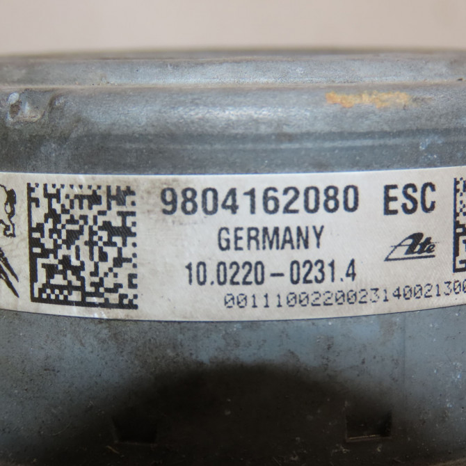 Unité hydraulique ABS occasion PEUGEOT 207 Phase 1 04-2006->06-2013 1.4 HDI 4541FY 4