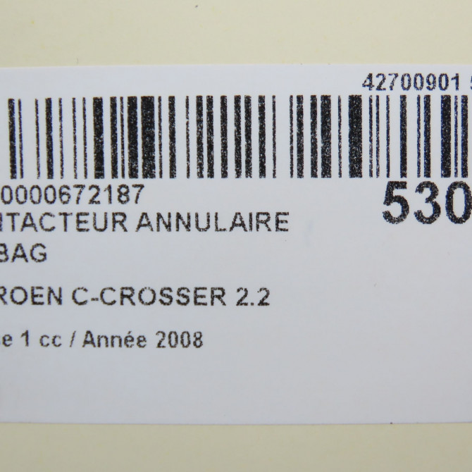 occasion CITROEN C-CROSSER Phase 1 04-1995->04-1999 2.2 HDI 160ch 6