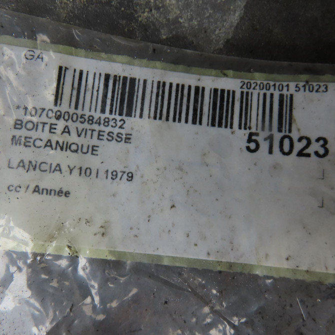 Boîte à vitesse mecanique occasion LANCIA Y10 I 6