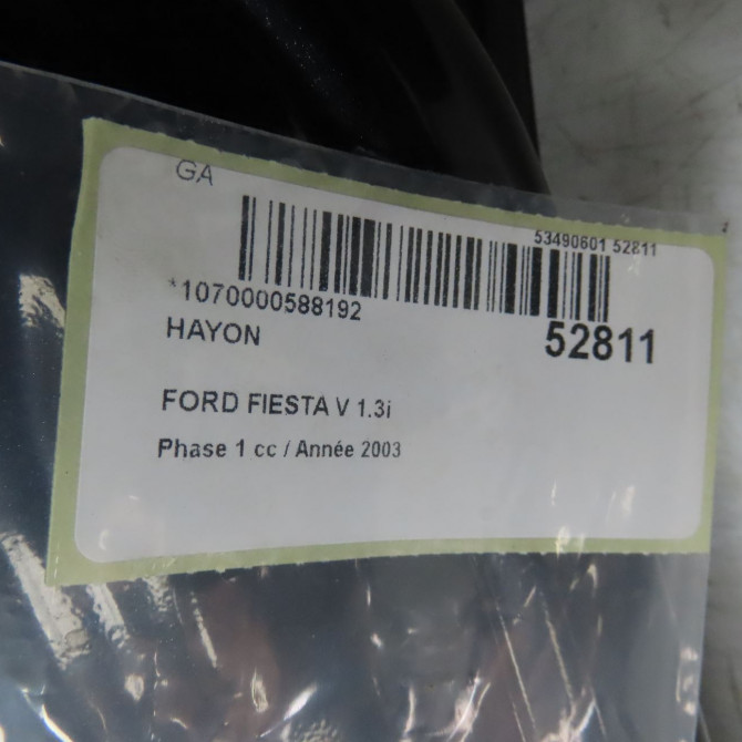 Hayon occasion FORD FIESTA V Phase 1 09-2002->10-2005 1.3i 1541627 4