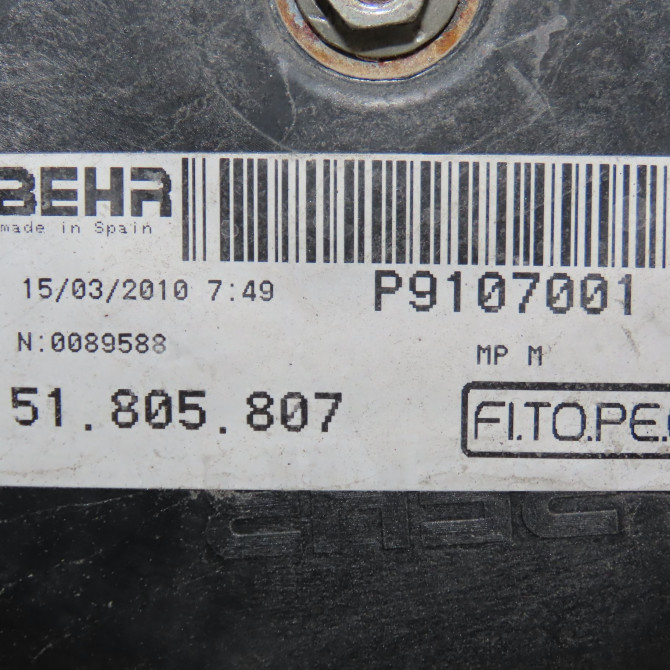 Ventilateur de refroidissement occasion CITROEN NEMO Phase 1 09-2008->... 1.4 HDi 1616307580 6