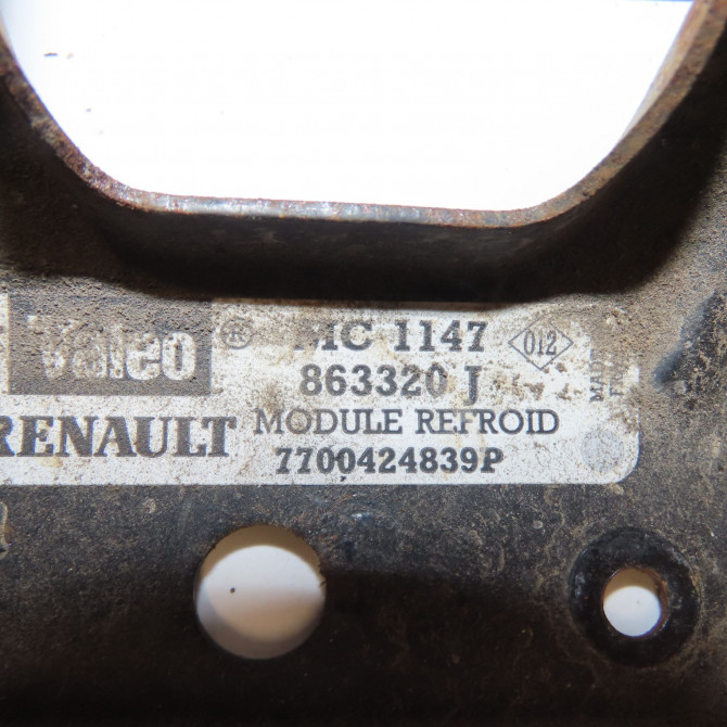 Ventilateur de refroidissement occasion RENAULT TWINGO I Phase 1 04-1993->08-1998 1.2i 60ch 7701042440 4