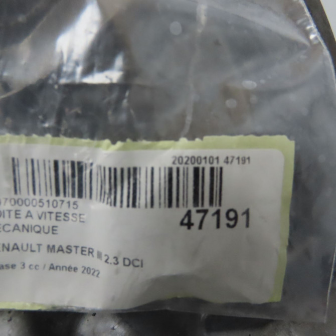 Boîte à vitesse mecanique occasion  8201751154 6