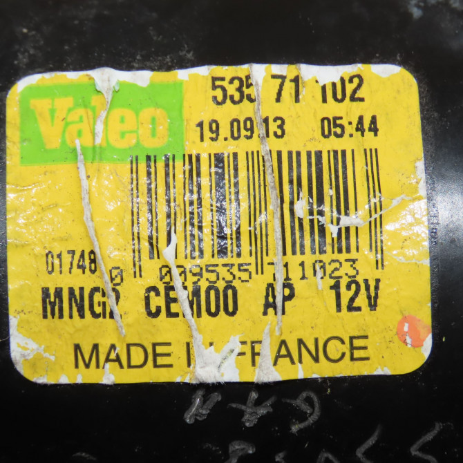 Moteur essuie-glace avant occasion CITROEN C3 PICASSO Phase 2 09-2012->... 1.6 HDI 90ch 6405NS 6