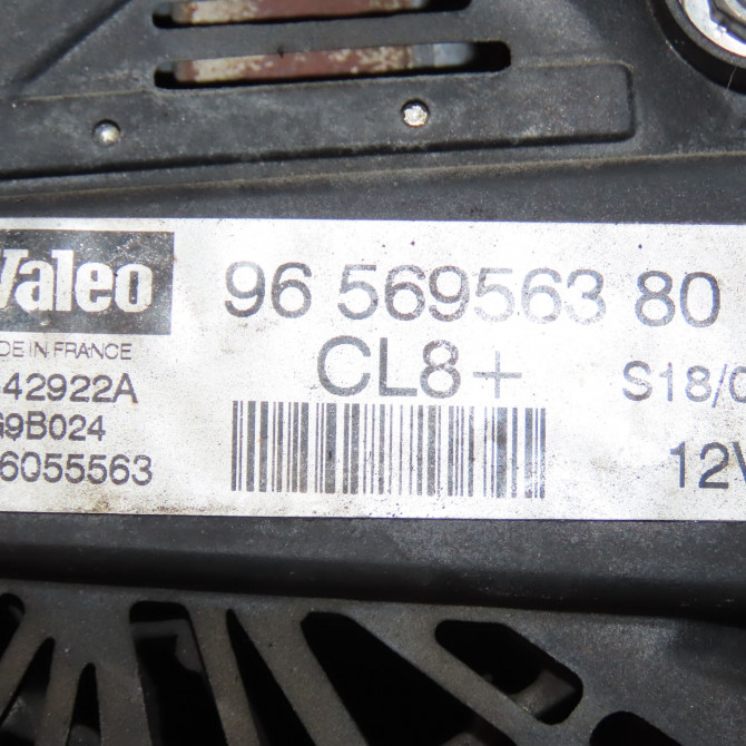 Alternateur occasion PEUGEOT 206 Phase 1 09-1998->03-2009 1.6i 16v 5705KY 7