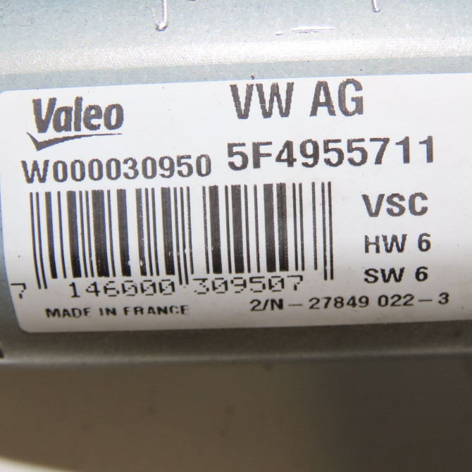 Moteur essuie-glace arrière occasion  5F4955711A 4