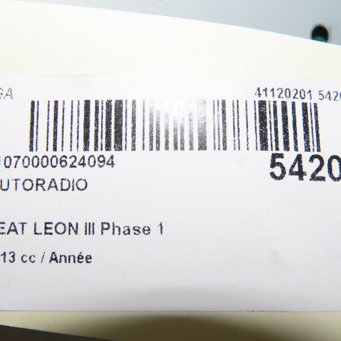 Autoradio occasion  5F0035869B2ZZ 5