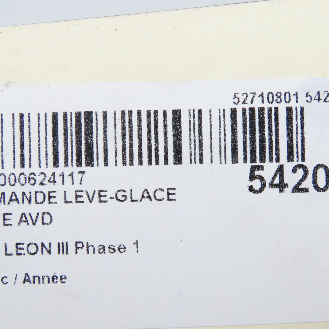Commande lève-glace porte avant droite occasion  5G0959855PWHS 5