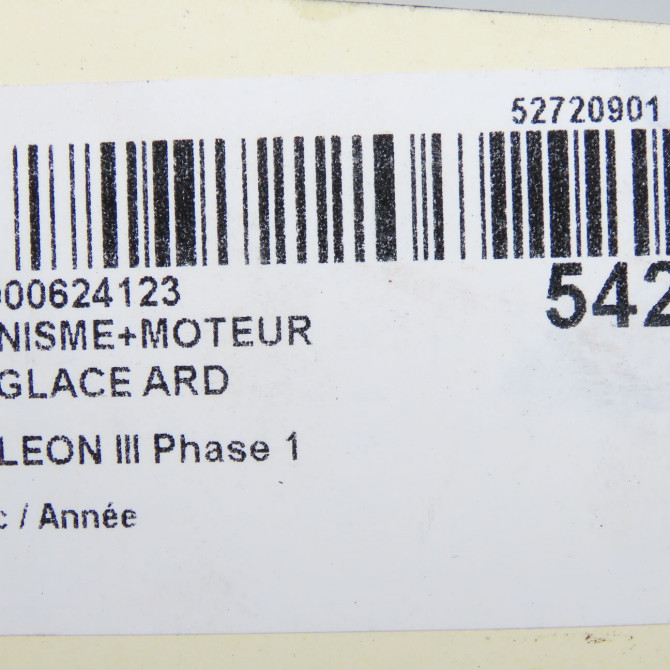 Mecanisme+moteur leve-glace ard occasion  5F4839462D 6