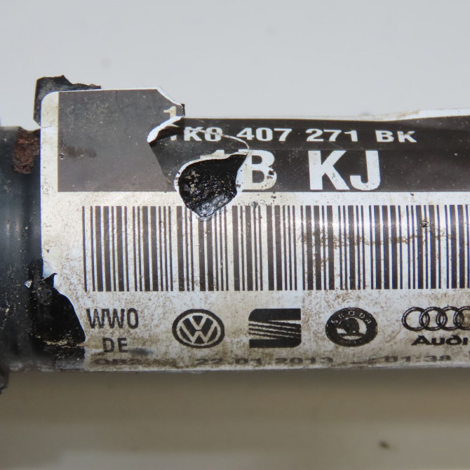 Transmission avant gauche occasion  1K0407271BK 4