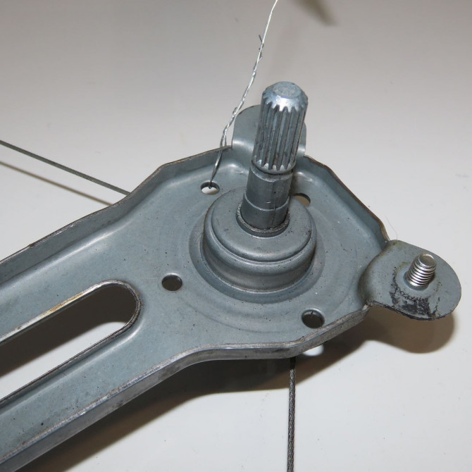 Mecanisme leve-glace arrière gauche occasion DACIA LOGAN I Phase 1 06-2005->06-2008 1.5 DCI 70ch 8200783890 3