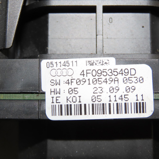 Bloc commodos occasion AUDI A6 III phase 2 10-2008->12-2010 6