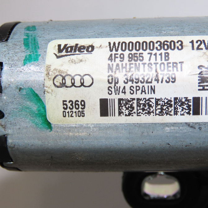 Moteur essuie-glace arrière occasion AUDI A6 III phase 2 10-2008->12-2010 4F9955711B 4