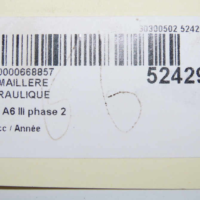 Cremaillere hydraulique occasion AUDI A6 III phase 2 10-2008->12-2010 4F1422053A 7