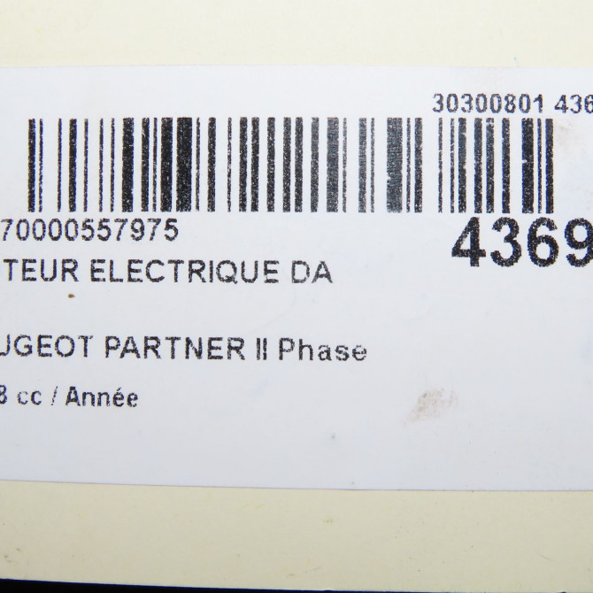 Moteur electrique de direction assistée occasion PEUGEOT PARTNER II Phase 3 04-2015->... 1.6 BlueHDI 100ch 1616384180 7