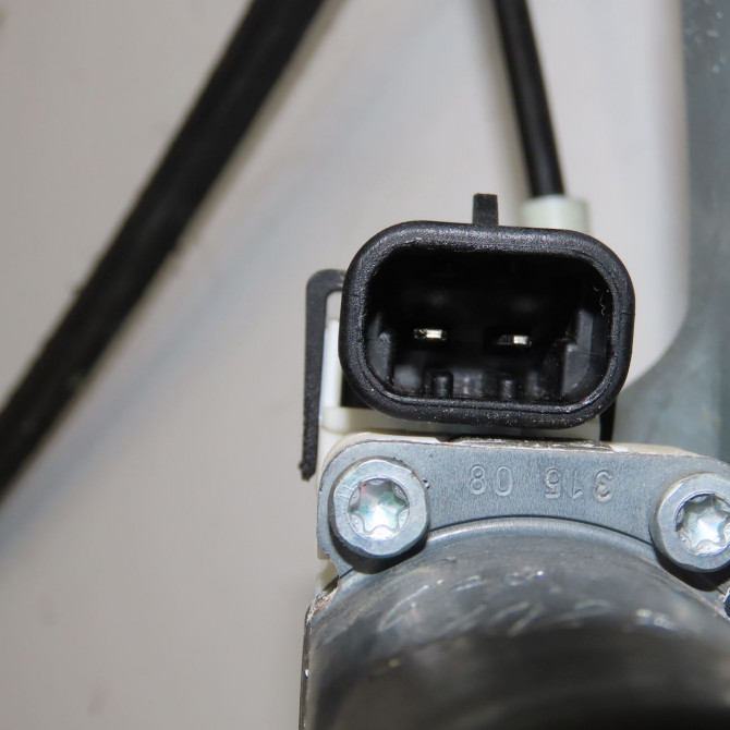 Mecanisme+moteur leve-glace avg occasion MITSUBISHI COLT VI Phase 2 10-2008->12-2012 5713A133 3