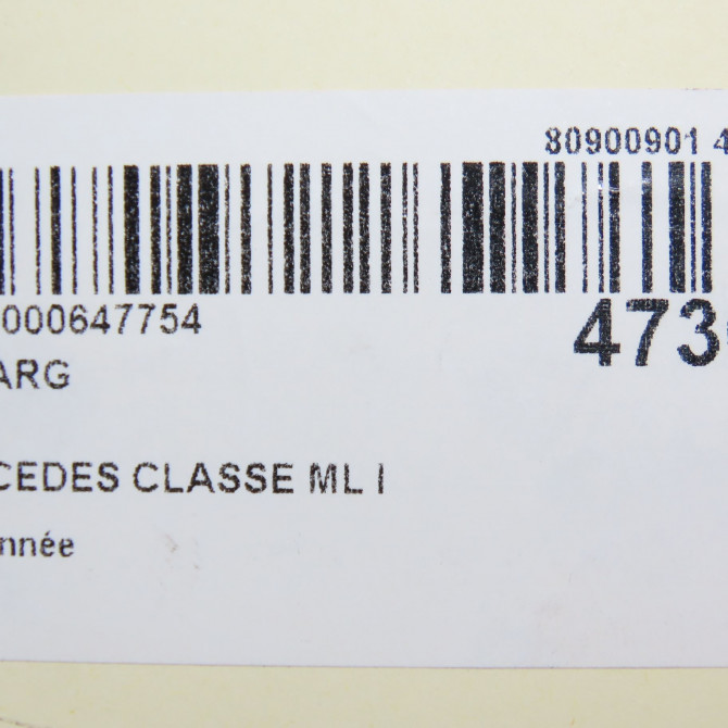 Feu arrière gauche occasion MERCEDES CLASSE ML I 8200886944 5