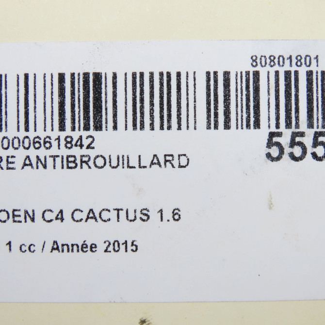 Phare antibrouillard avant gauche occasion  9675450980 5