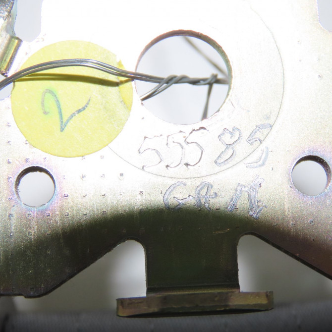 Ceinture arrière droite occasion  98009738XX 5