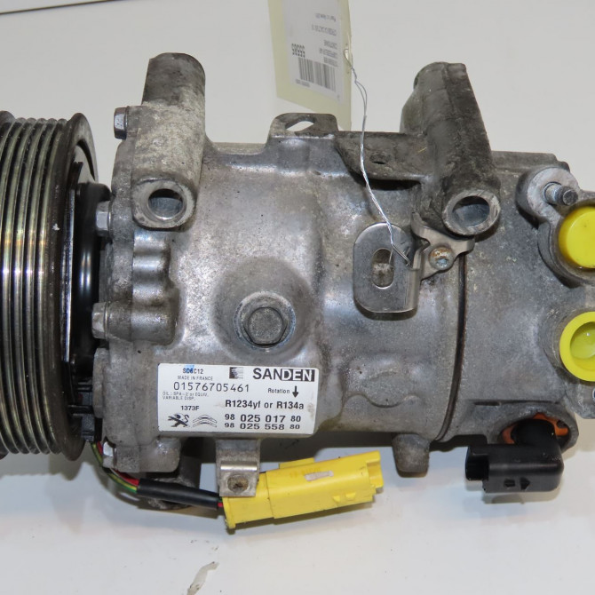 Compresseur air conditionne occasion  9802501780 3