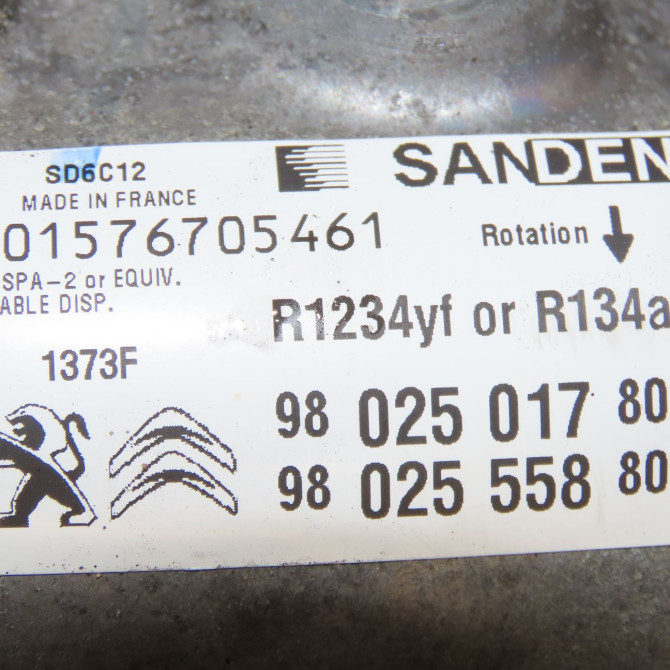 Compresseur air conditionne occasion  9802501780 7