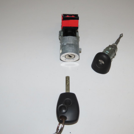 Kit serrures + antivol occasion RENAULT CLIO III Phase 2 03-2009->12-2014 1.2i 16v 75ch 7701208784