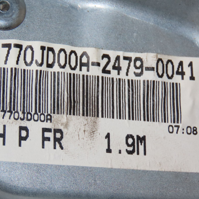 Mecanisme + moteur lève-glace avant droit occasion NISSAN QASHQAI I Phase 1 01-2007->09-2010 1.5 DCI 106ch 80770JD00A 4
