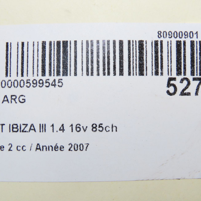Feu arrière gauche occasion SEAT IBIZA III Phase 2 03-2006->06-2009 1.4 16v 85ch 6L6945111D 6