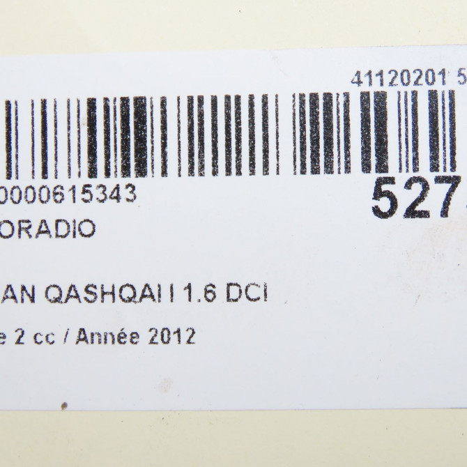 Autoradio occasion NISSAN QASHQAI I Phase 2 03-2010->04-2014 1.6 DCI 130ch 28185BH30C 7