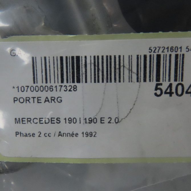 Porte arrière gauche occasion MERCEDES 190 I Phase 2 09-1988->06-1993 190 E 2.0 8