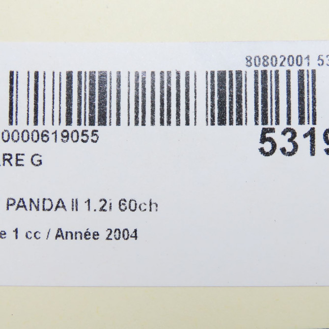 Phare gauche occasion FIAT PANDA II Phase 1 09-2003->12-2012 1.2i 60ch 51867677 5