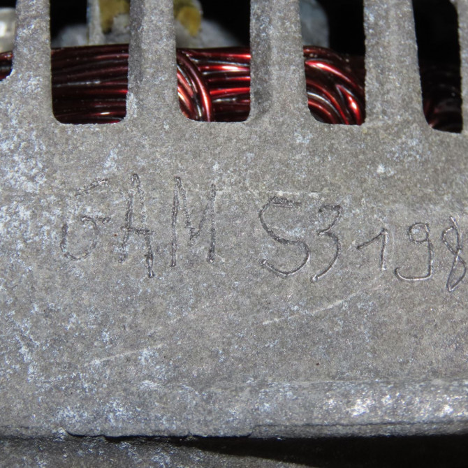 Alternateur occasion FIAT PANDA II Phase 1 09-2003->12-2012 1.2i 60ch 52003531 7