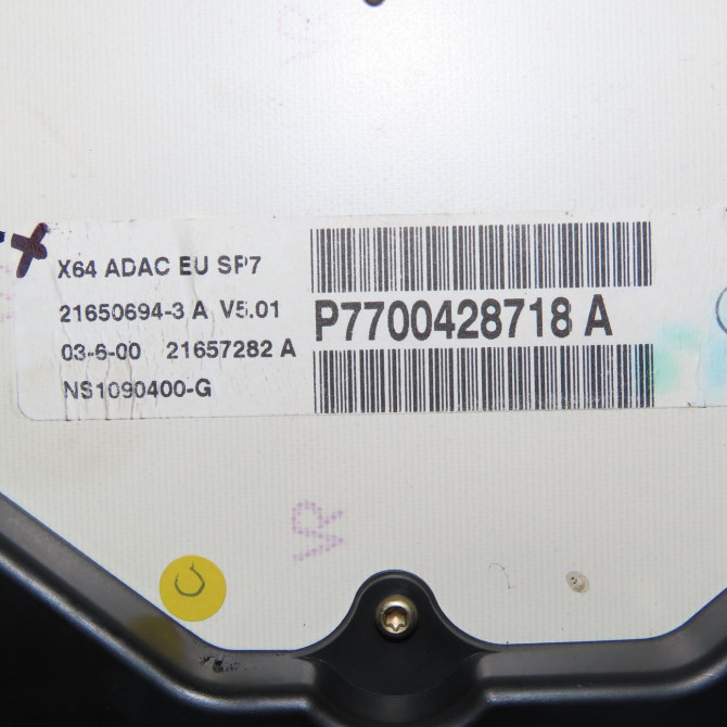 Compteur occasion RENAULT MEGANE SCENIC I Phase 2 08-1999->06-2003 2.0i 140ch 8200038783 5