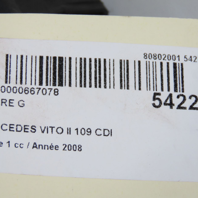 Phare gauche occasion MERCEDES VITO II Phase 1 10-2003->09-2010 109 CDI 88ch 6398200161 5