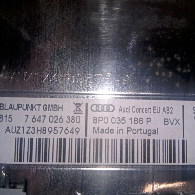 Autoradio occasion AUDI A3 II Phase 2 06-2008->07-2012 8P0057186SX 4