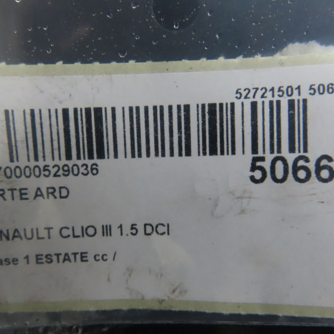 Porte arrière droite occasion RENAULT CLIO III Phase 1 04-1995->04-1999 1.5 DCI 70ch 7751478294 6