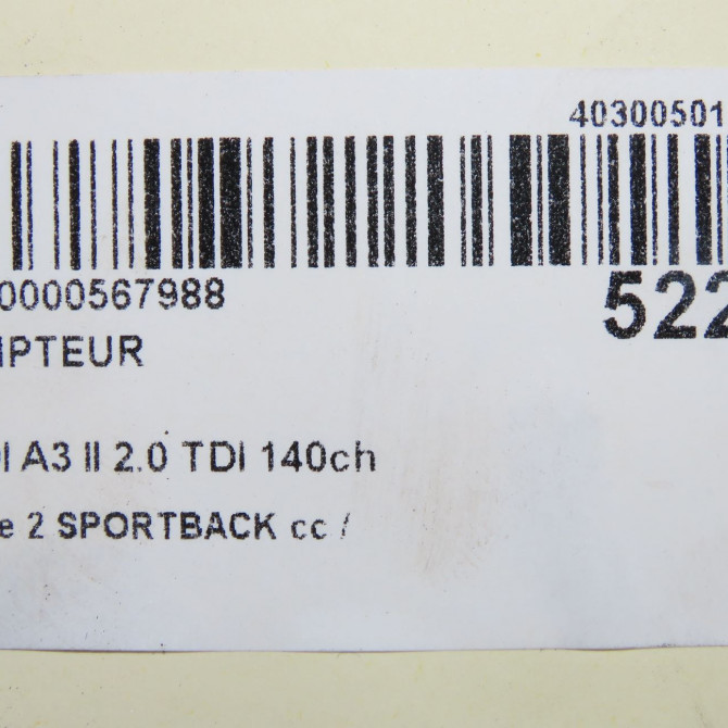 Compteur occasion  8P0920931S 6