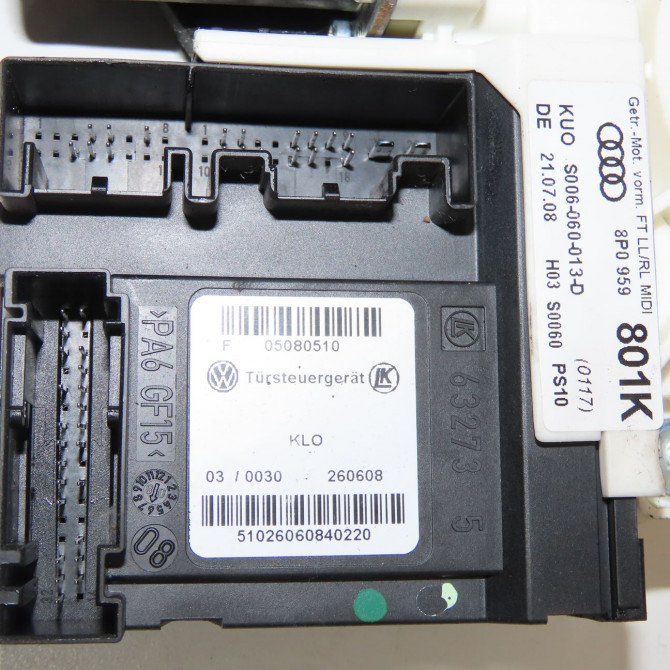 Mecanisme+moteur leve-glace avg occasion  8P4837461C 4