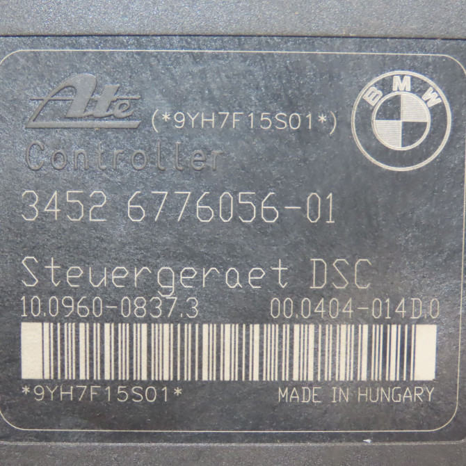 Unité hydraulique ABS occasion B.M.W. SERIE 1 I Phase 1 01-2007->07-2011 118d 143ch 34512460469 6