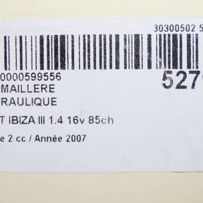 Cremaillere hydraulique occasion SEAT IBIZA III Phase 2 03-2006->06-2009 1.4 16v 85ch 6Q1423055BL 8