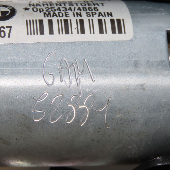 Moteur essuie-glace arrière occasion B.M.W. SERIE 1 I Phase 1 01-2007->07-2011 118d 143ch 67637199569 6