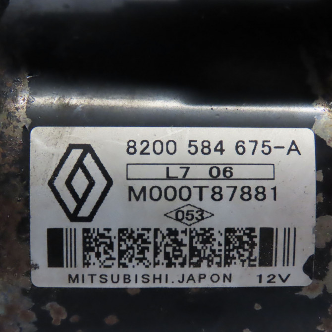 Démarreur occasion RENAULT TWINGO II Phase 1 06-2007->11-2011 1.5 DCI 65ch 8200584675 5